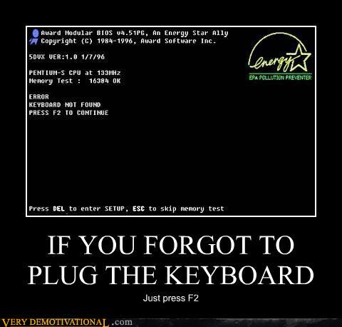 The real keyboard.